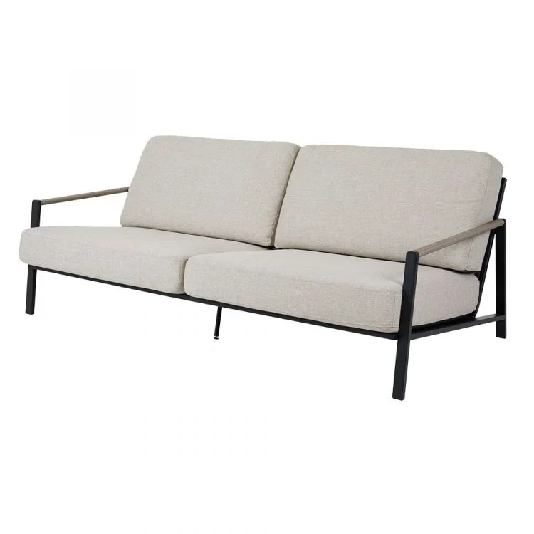 Brafab Lyra 2,5-sitssoffa, svart