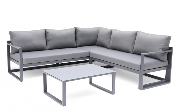 Lundamo loungegrupp - grå